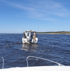 Морская любительская рыбалка на Белом море.